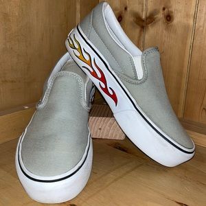 Vans platform shoes